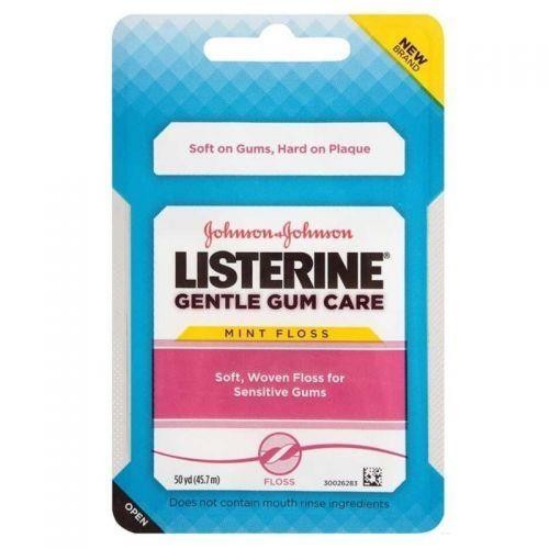 LİSTERİNE Gentle Gum Care Diş İpi (Nane-tarçın aromalı) 45.7 m