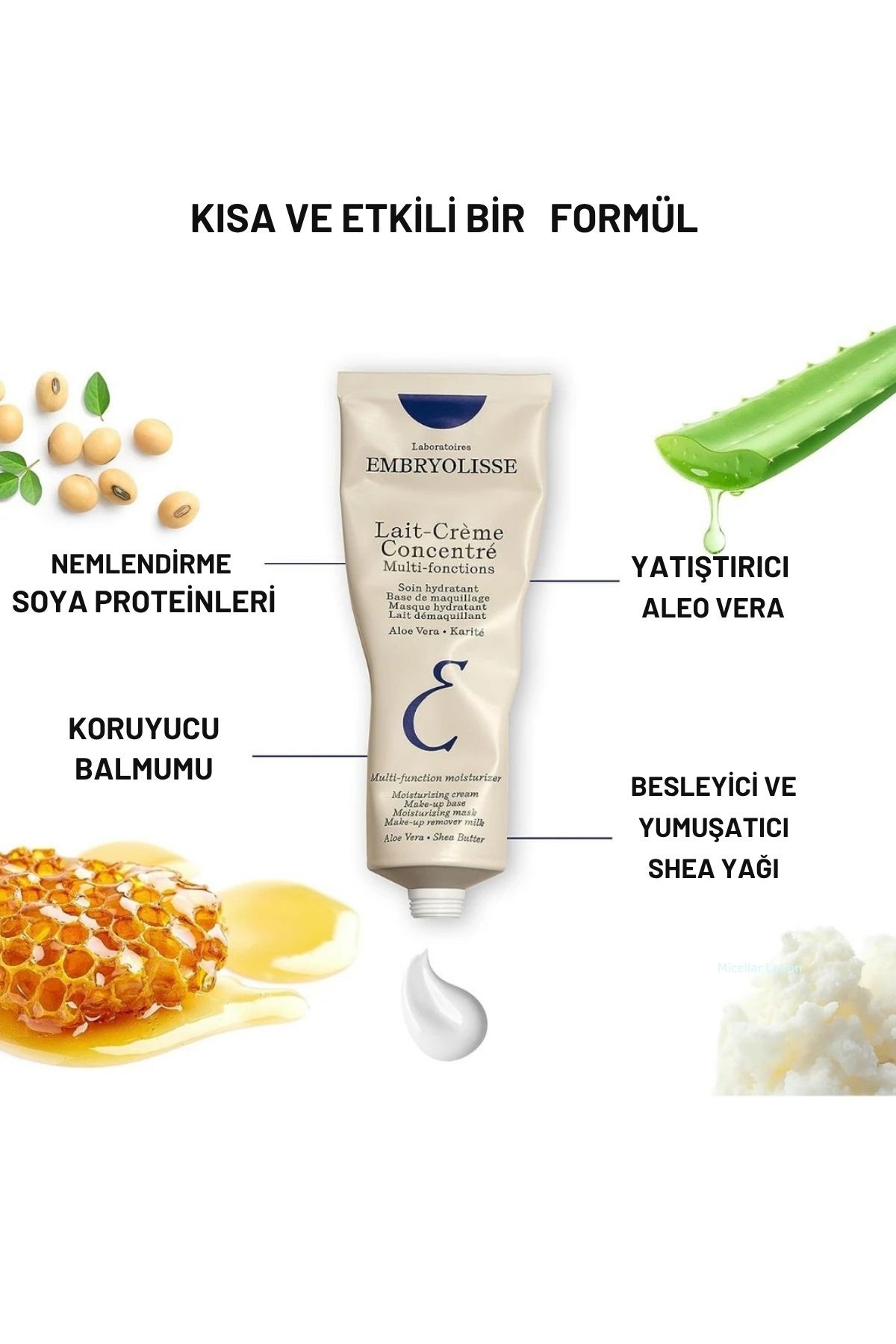 Embryolisse Lait-Crème Concentré Tüm Cilt Tipleri (Mucize Krem) Nemlendirici 75ml