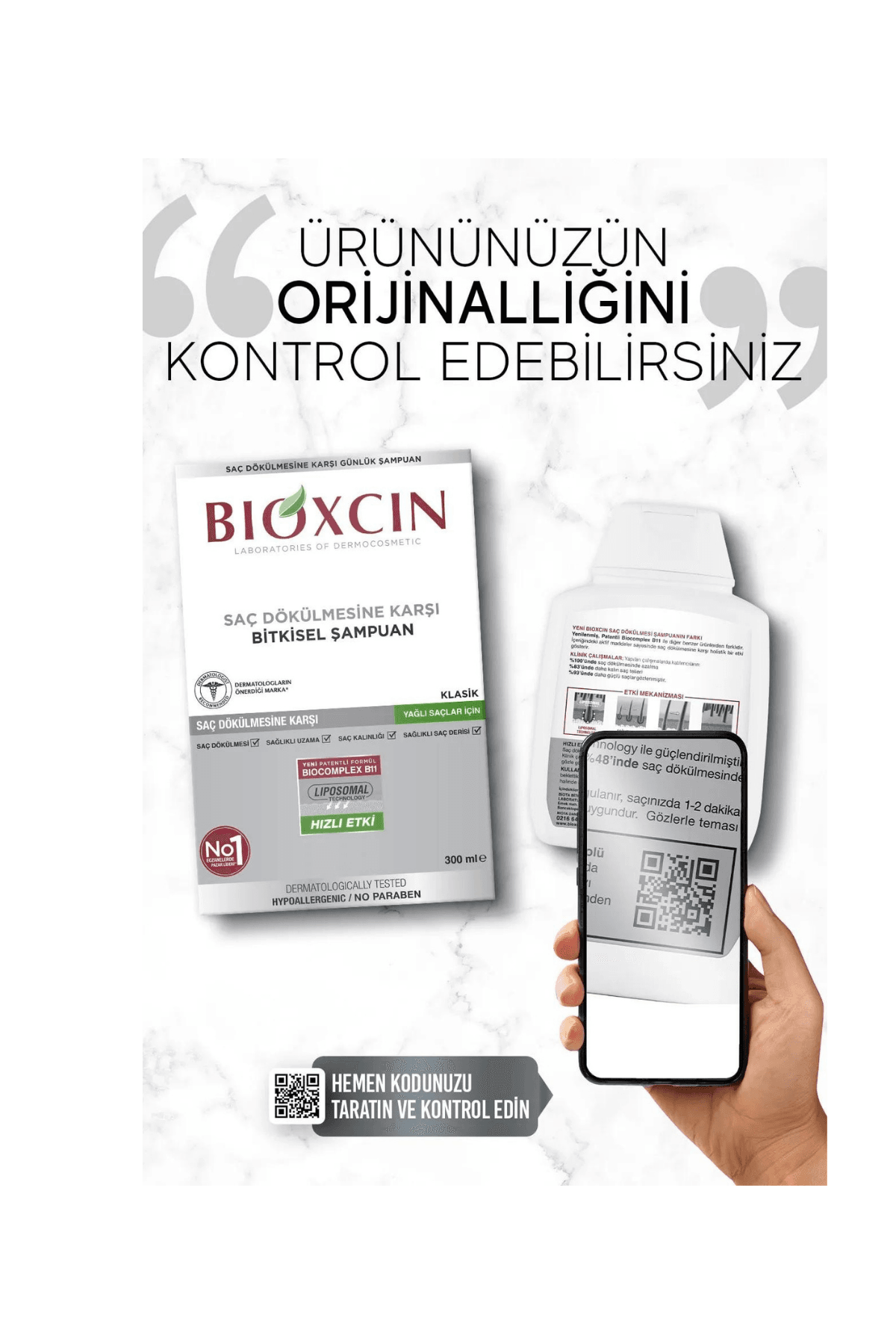Bioxcin Genesis 3 x 300ml  3 Al 2 Öde Yağlı Saçlar İçin Şampuan