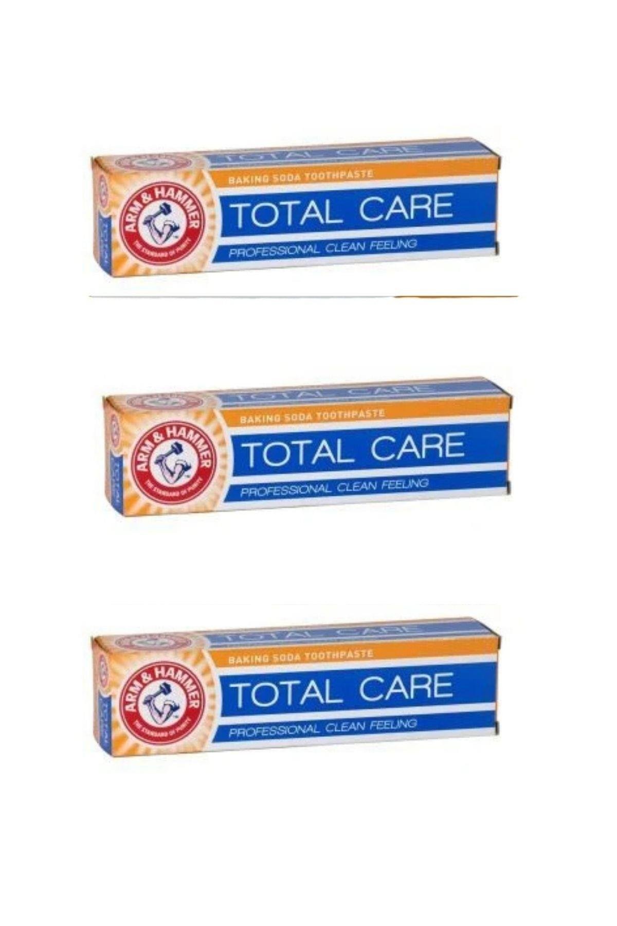 Arm & Hammer Total Care Professional Clean Feeling (Tam Koruma) 75ml x3