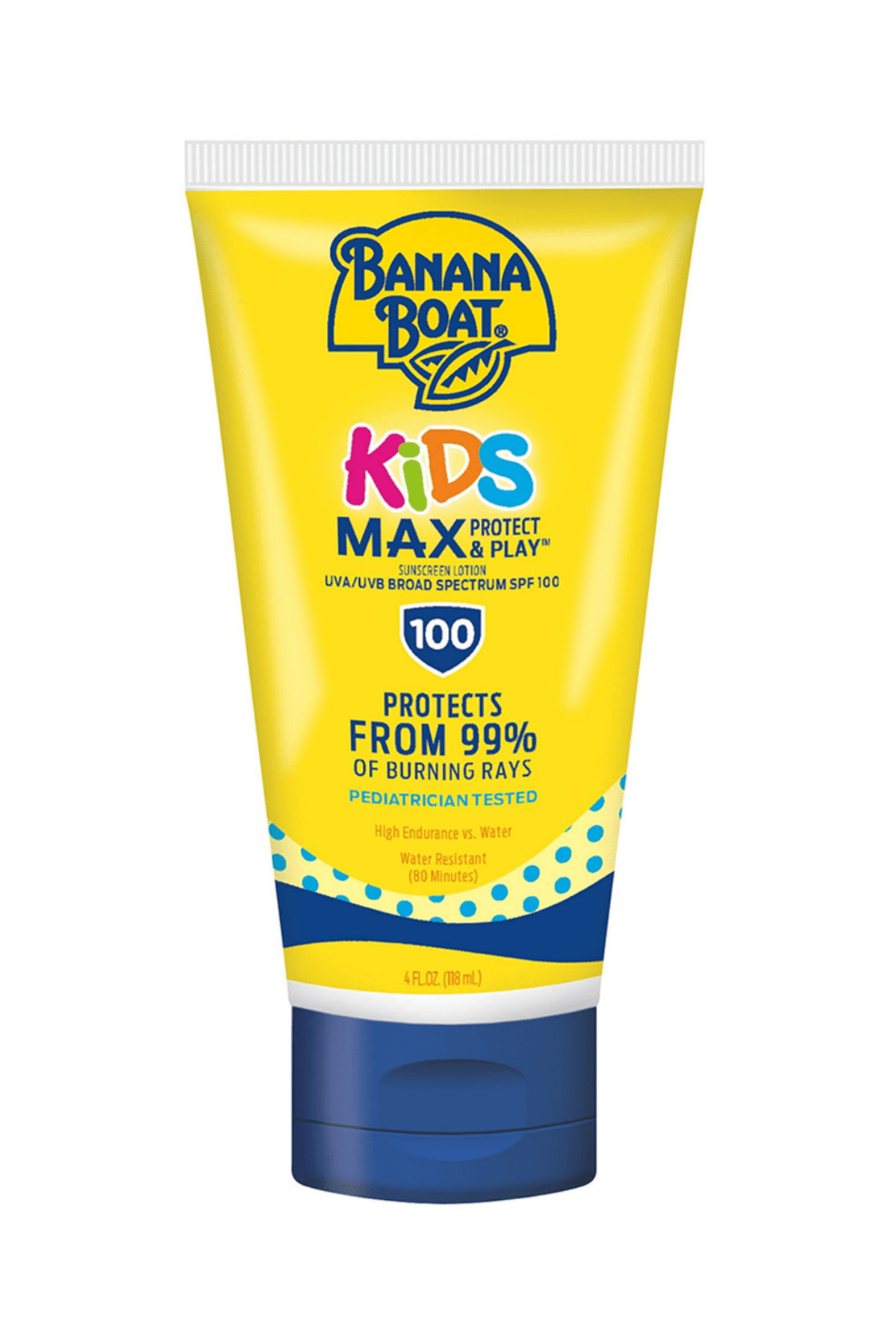 Banana Boat Kids Max Protect Play Geniş Spektrum Güneş Koruyucu SPF 100 118ml