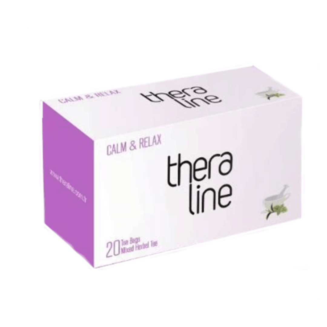 Theraline Calm & Relax (Sakin Ol Mutlu Kal) Bitki Çayı Süzen Poşet 20 Adet