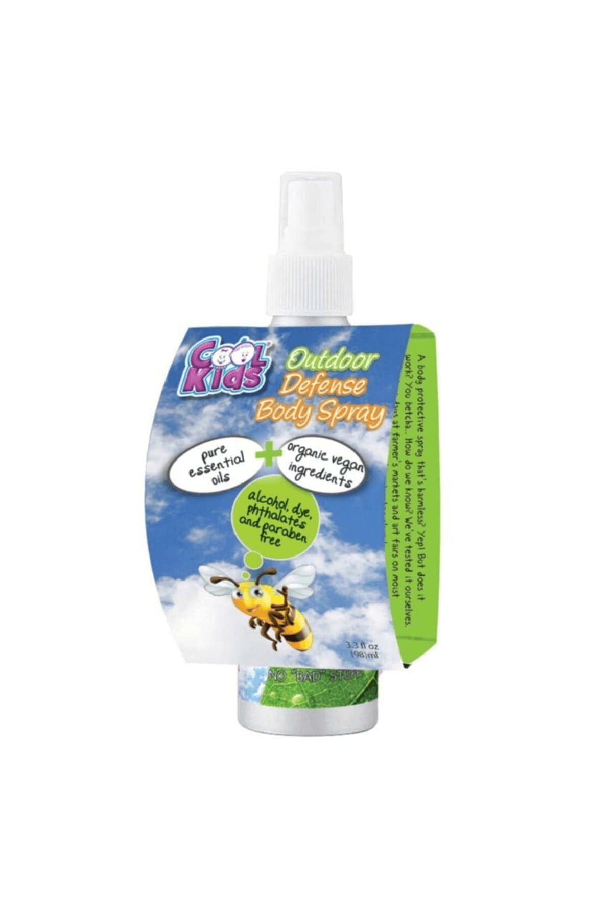 Cool Kids Bebek ve Çocuklar İçin Doğal Koruyucu Vücut Spreyi 100 ml