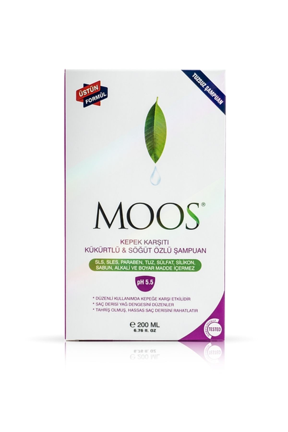 Moos Argan ve Kaktüs Onarıcı Bakım Şampuanı 200 ml