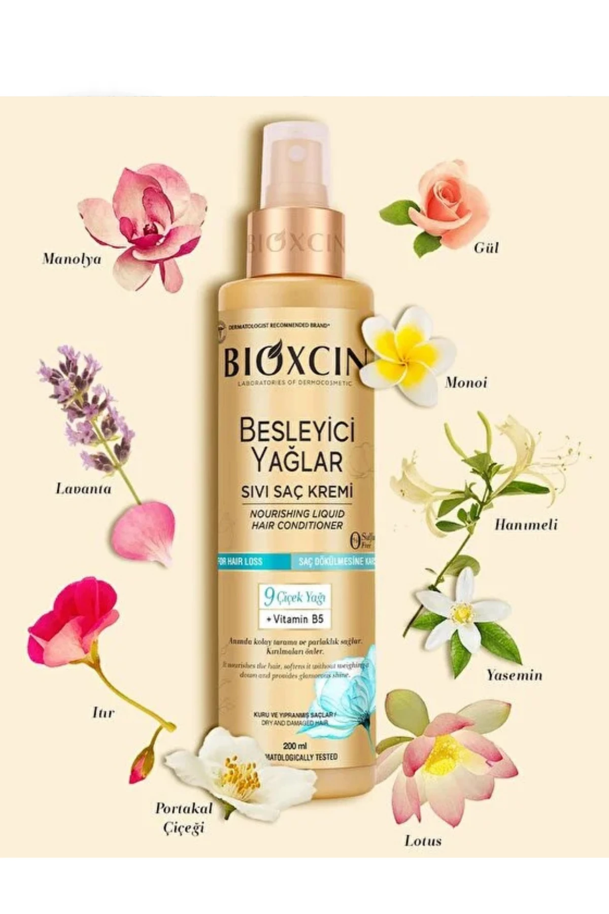 Bioxcin Besleyici Yağlar Sıvı Saç Kremi 200 ml