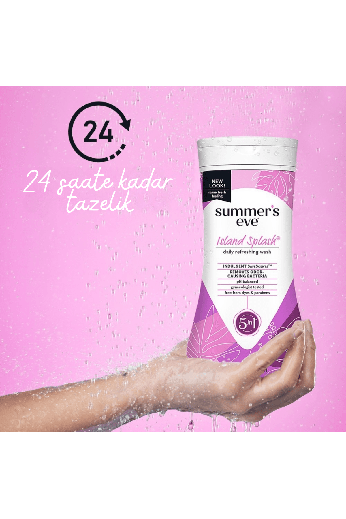 Summer's Eve Island Splash (Meyveli) Özel Bölge Temizleyici Yıkama Jeli 266 ML