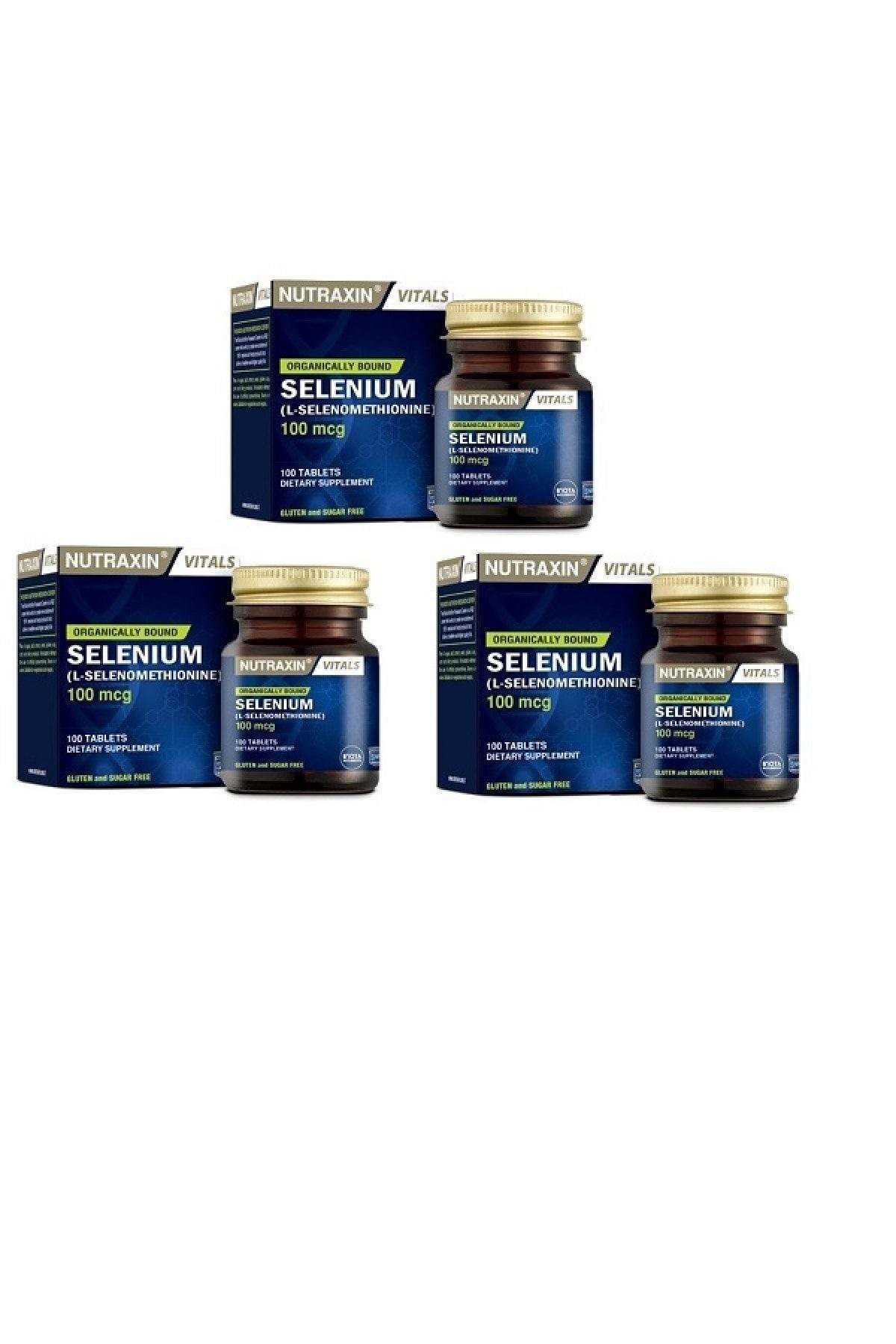 Nutraxın Selenıum 100 Tablet *3 Adet