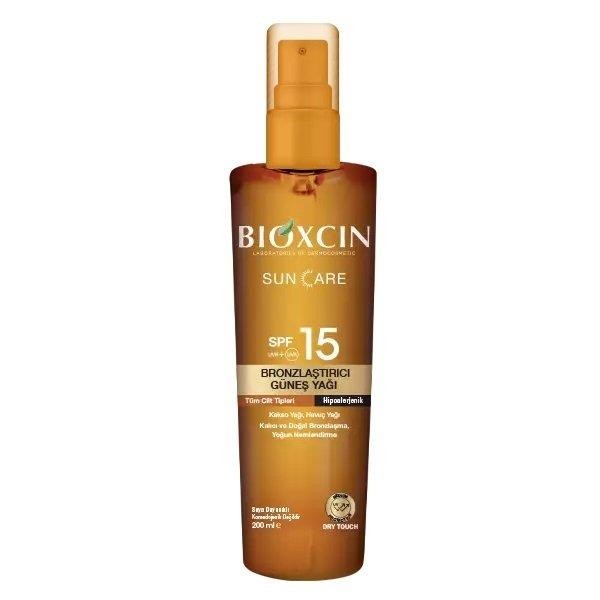Bioxcin Sun Care Bronzlaştırıcı Yağ SPF15 200 ml