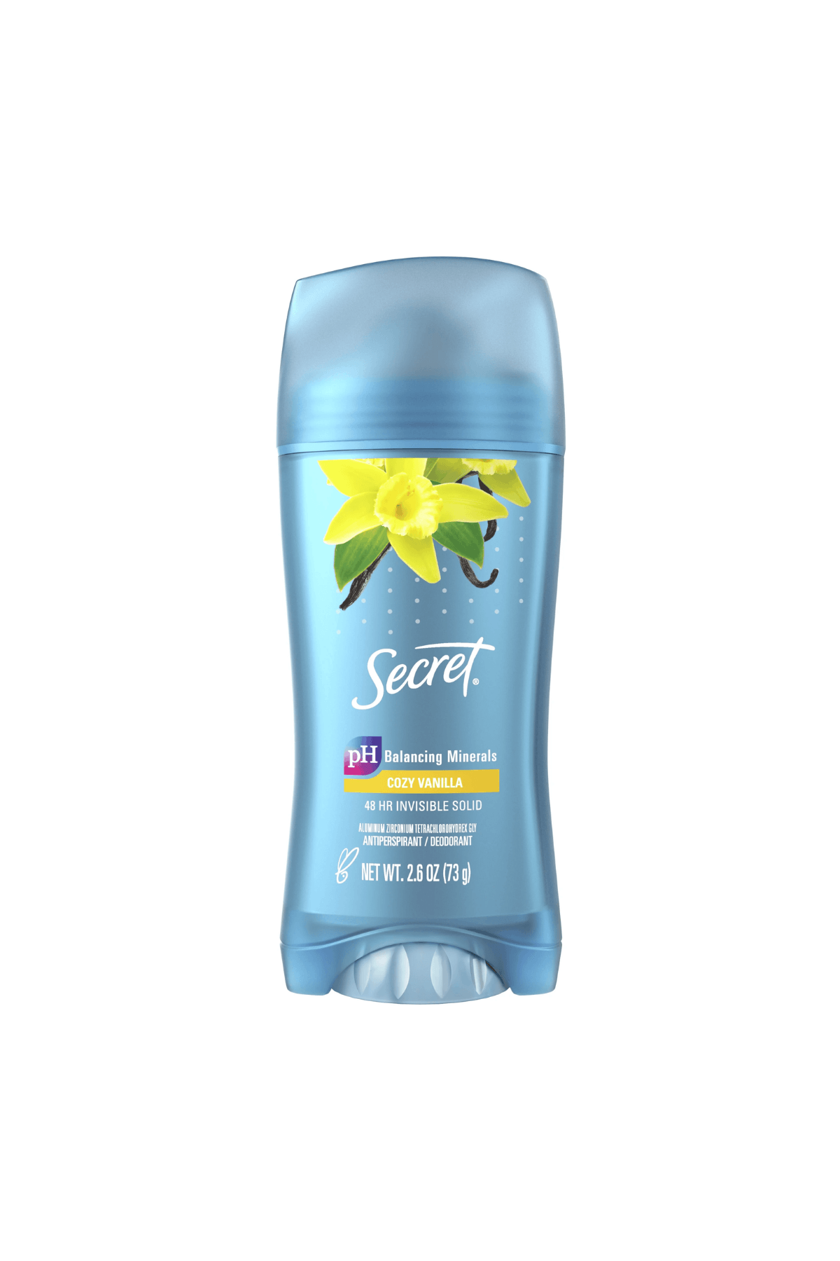 Secret Invisible Katı Deodorant (Vanilya Kokulu) 73gr