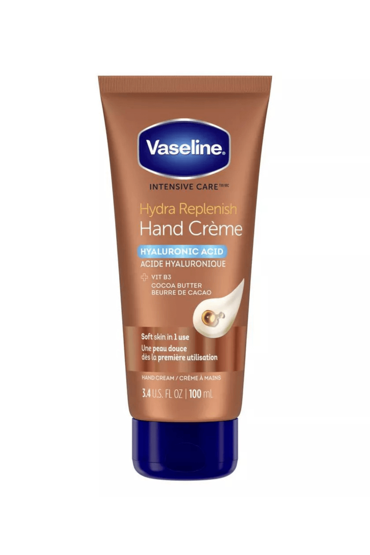 Vaseline Intensıve Care Hydra Replenish Hyaluronik Asit ve Kakao Yağı ile El Kremi  100ml