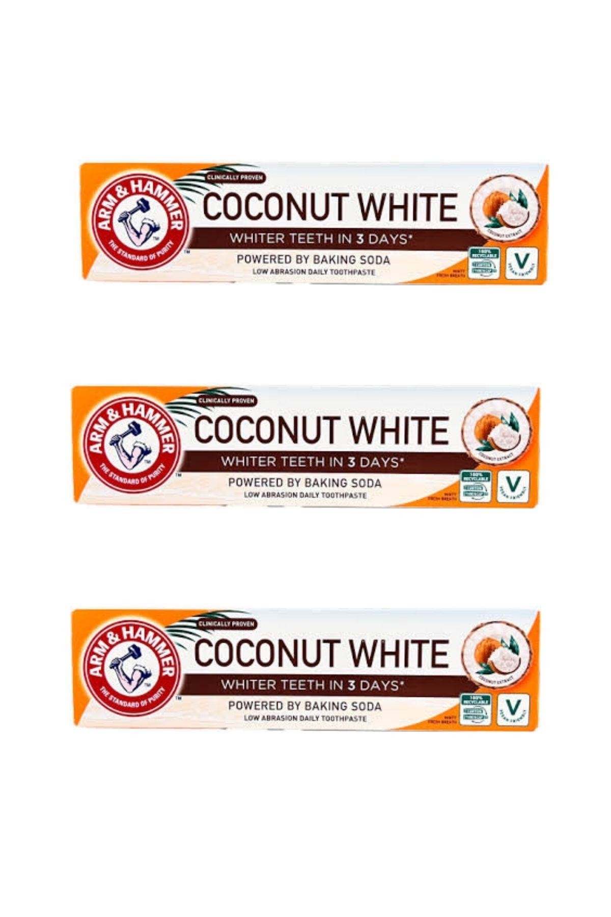 Arm & Hammer Coconut White Diş Macunu 75ml x3