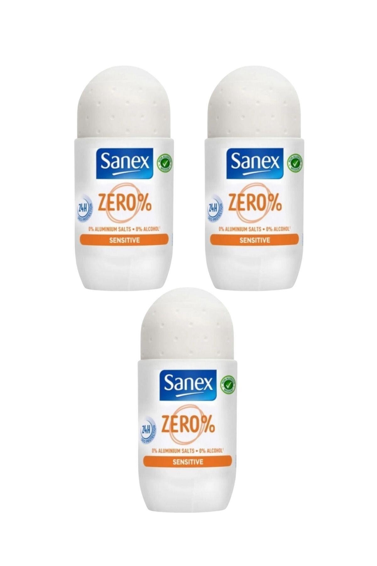 Sanex Zero Sensitive Roll-on 50 ml (3 Adet)