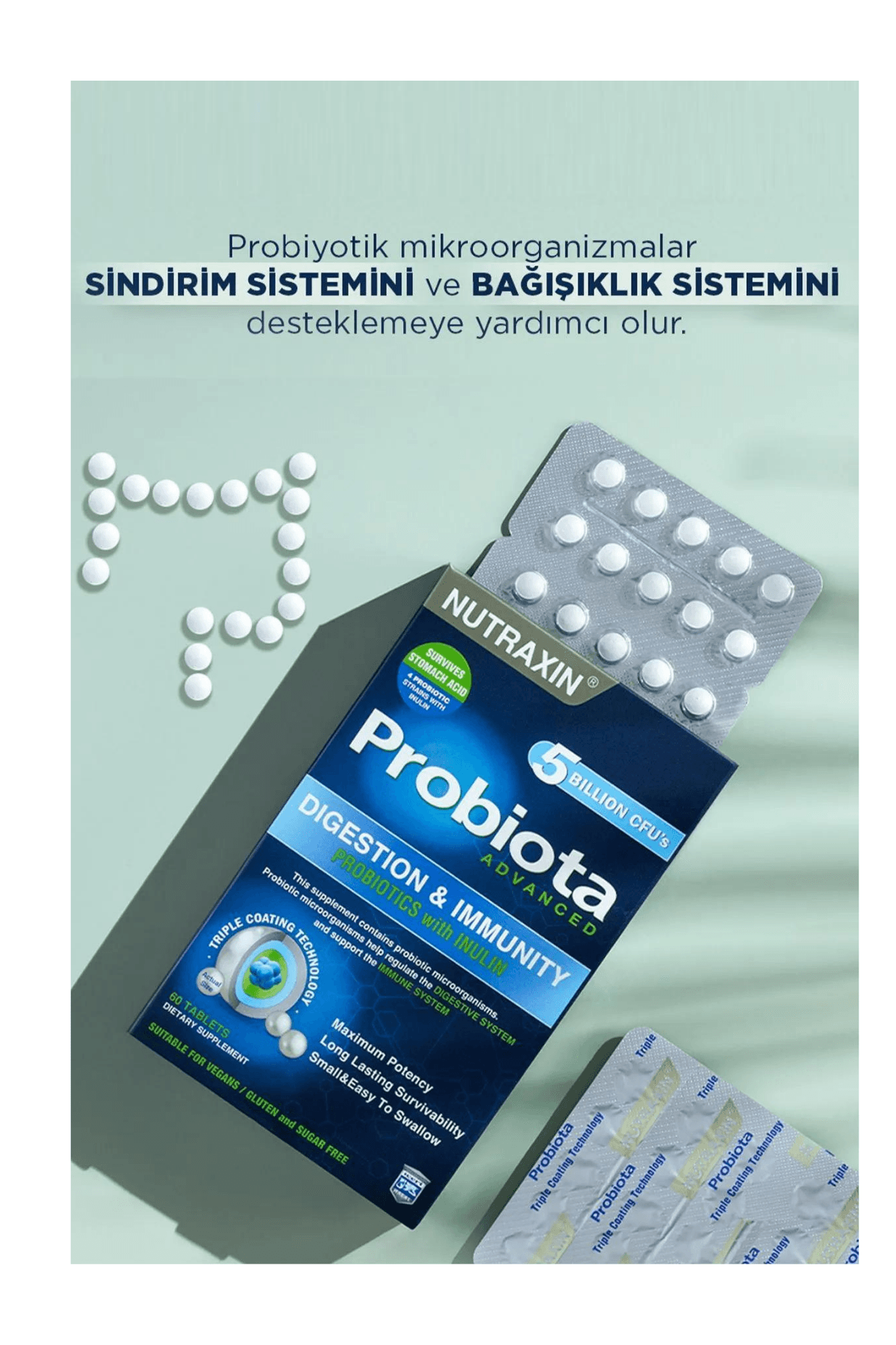 Nutraxin Probiota Advanced 60 Tablet