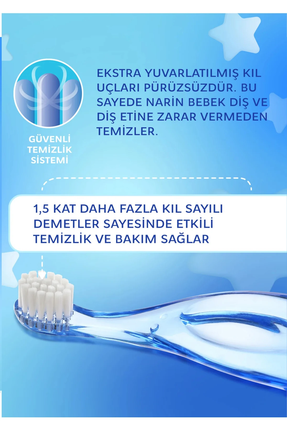 ROCS Baby 0-3 Yaş Bebek Diş Fırçası - Ekstra Yumuşak Yeşil (1 Adet)