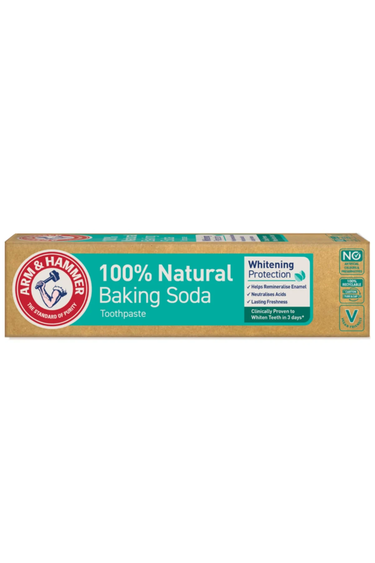 ARM & HAMMER Natural Baking Soda Whitening Protection (Doğal Karbonatlı) Diş Macunu 75ml