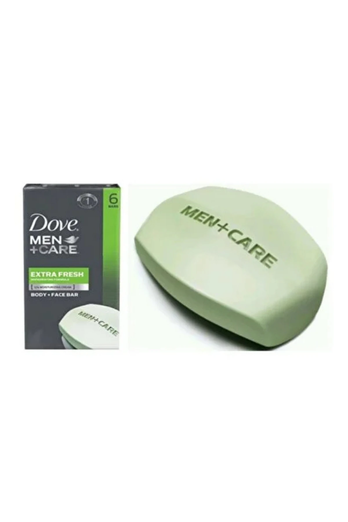 Dove Men + Care Extra Fresh Yüz ve Vücut Sabunu SET 6x106GR