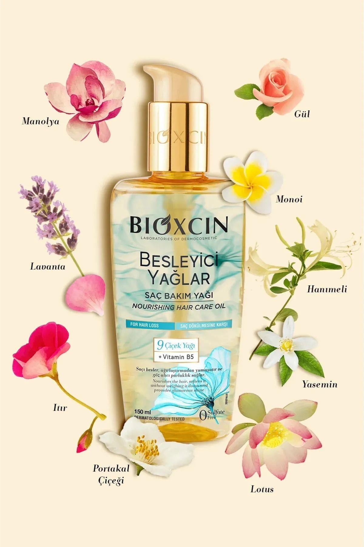 Bioxin Collagen & Biotin Ekstra Hacim Şampuanı 300ml + Saç Bakım Yağı + Saç Kremi + Sıvı Saç Kremi