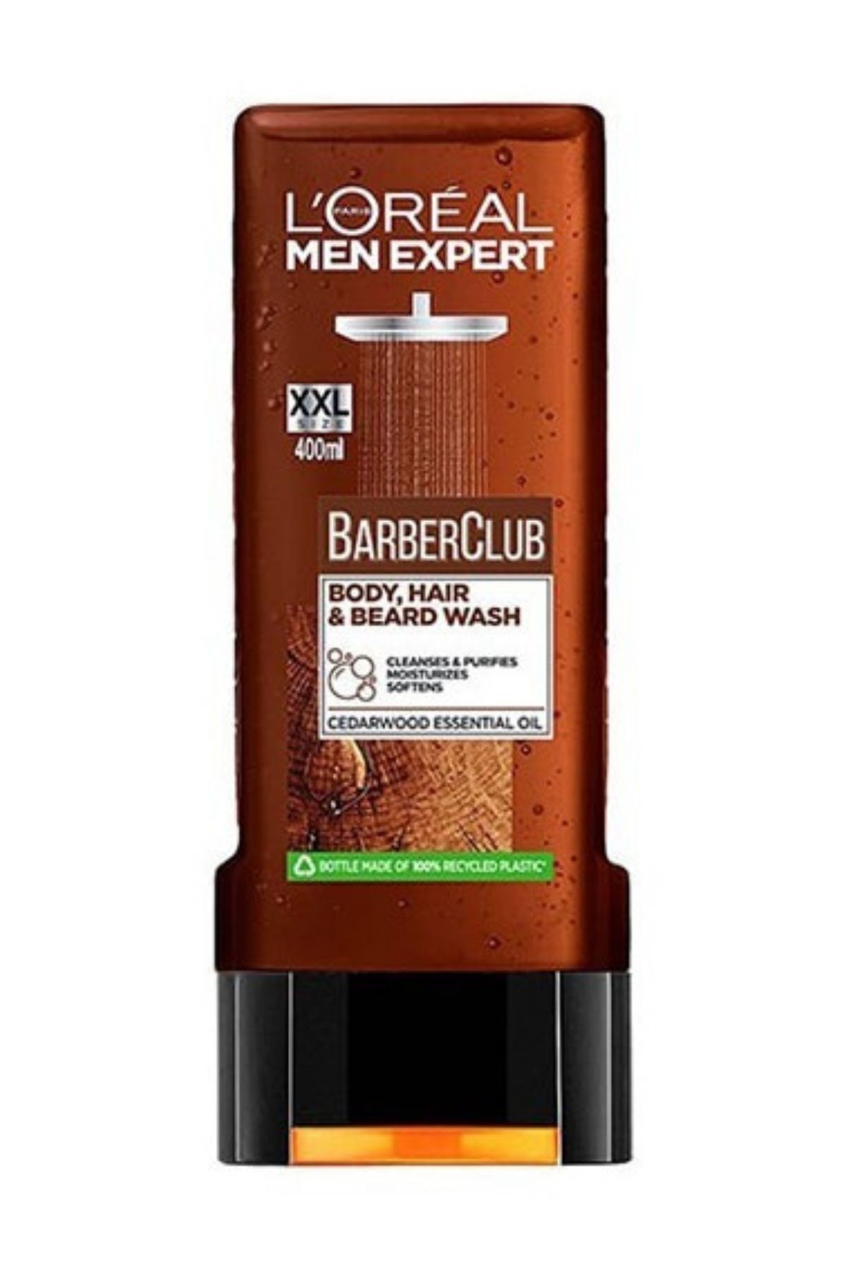 L'Oreal Paris Men Expert Barber Club Vücut, Saç ve Sakal Yıkama Jeli, 400 ml