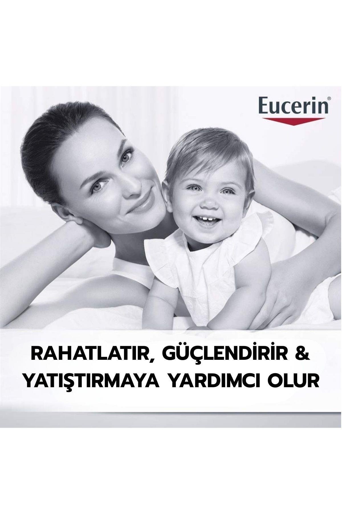 Eucerin Baby Eczema Creme (Meyan Kökü Özü, Kolloidal Yulaf Ezmesi)  Bebekler İçin Egzama Kremi 5 oz 141 gr