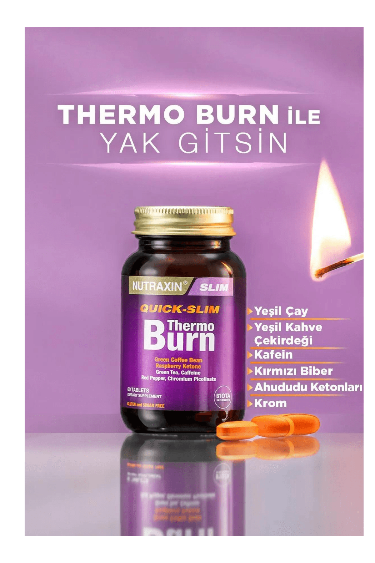 Nutraxin Quick-Slim Thermo Burn 60 Tablet