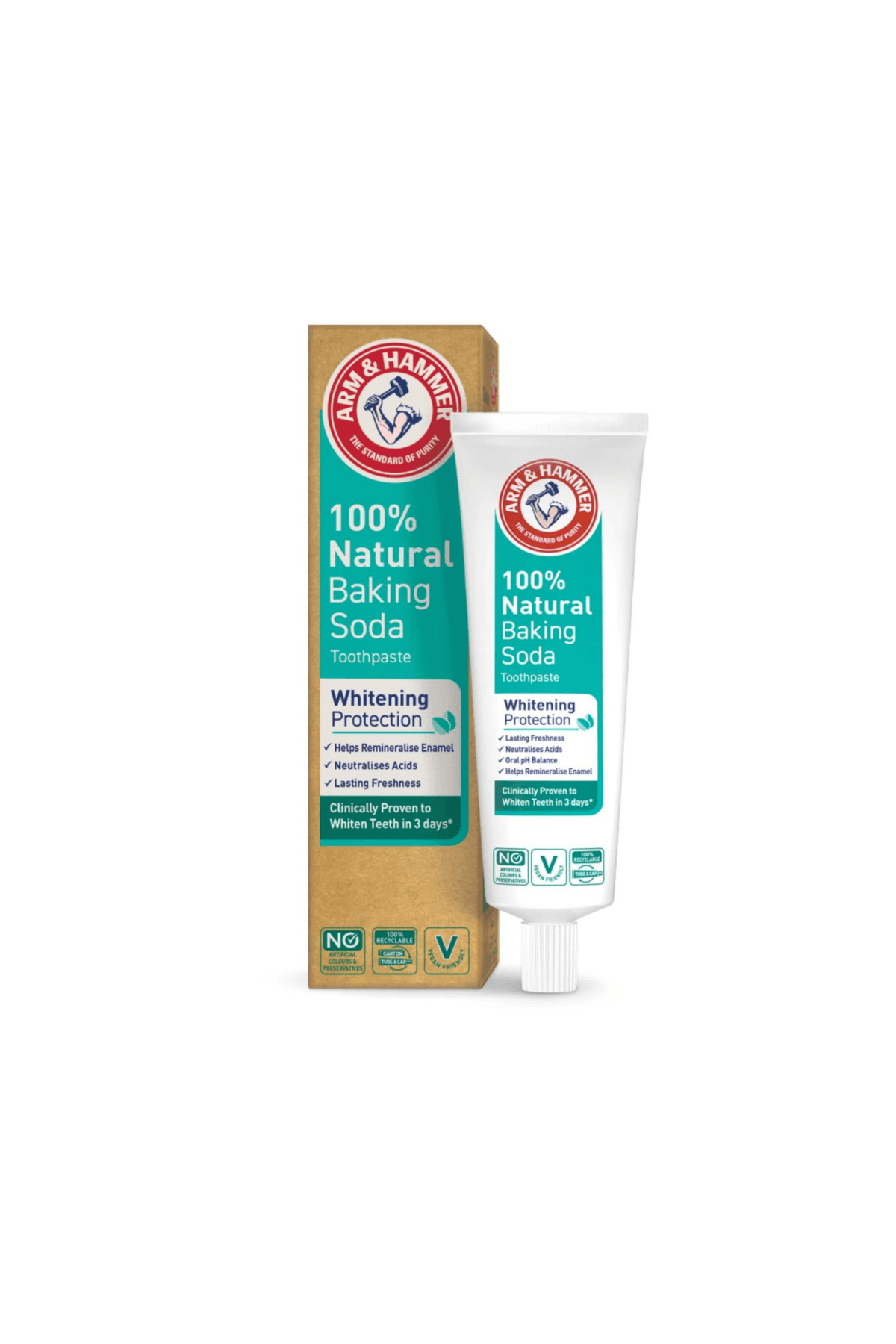 ARM & HAMMER Natural Baking Soda Whitening Protection (Doğal Karbonatlı) Diş Macunu 75ml