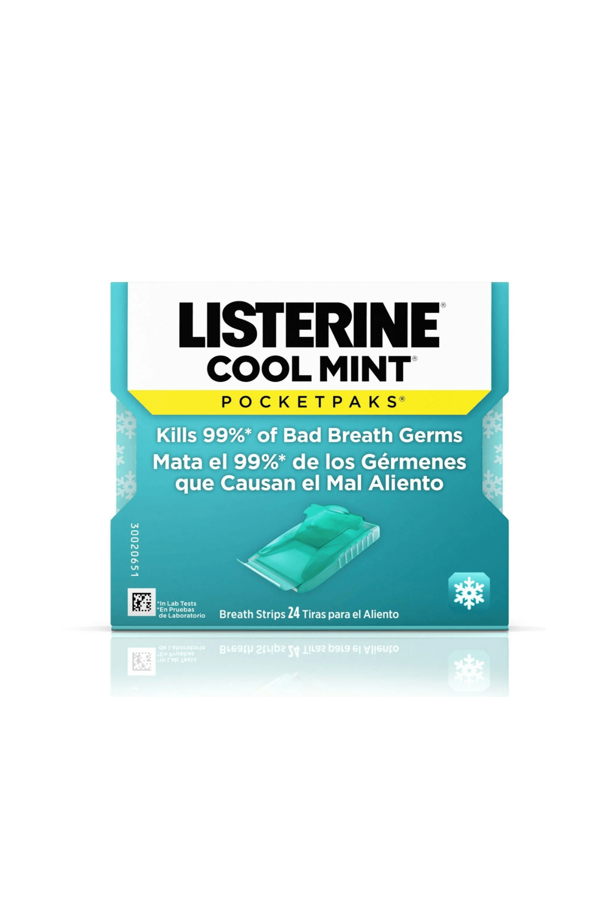 Listerine Cool Mint Damak Strips (Soğuk Nane) Tekli 24 Yaprak