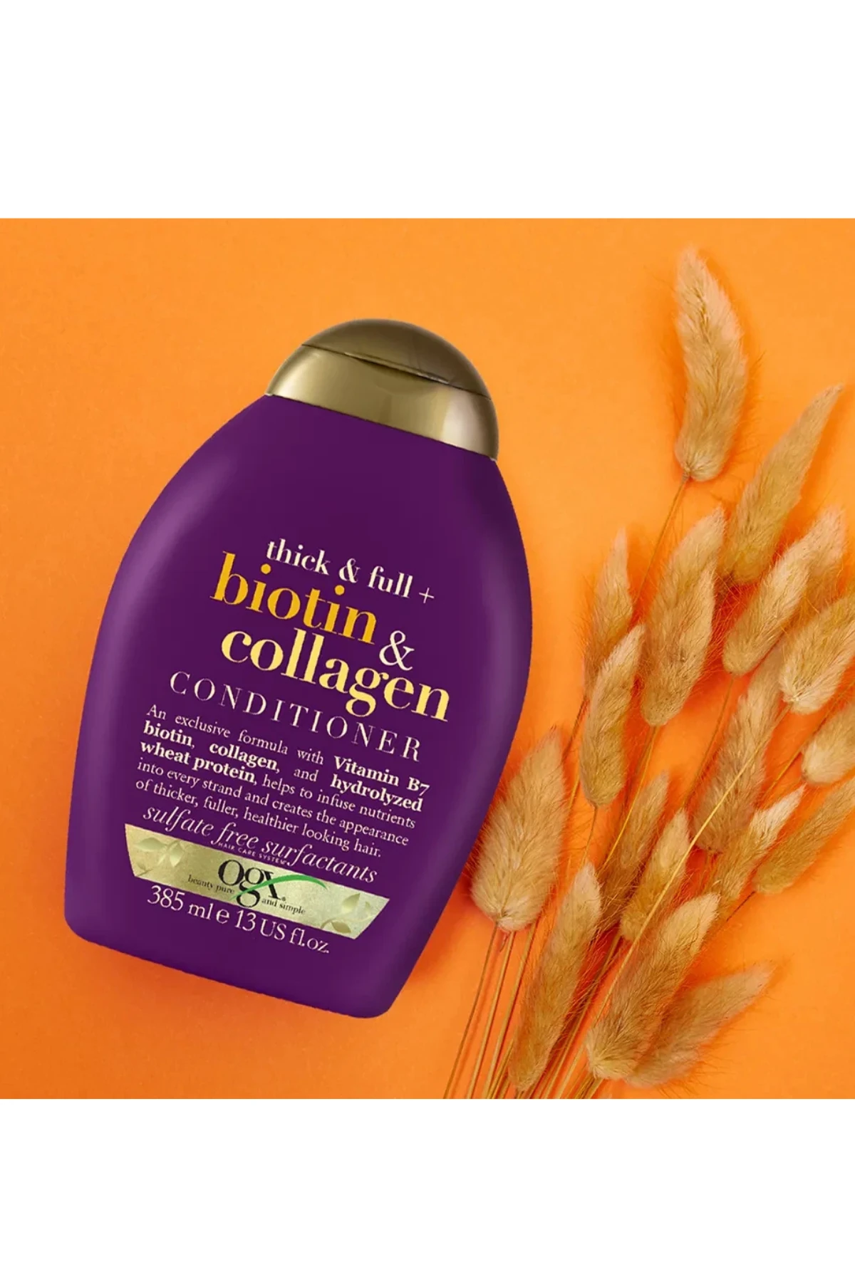 OGX Biotin & Collagen (Vitamin B7 Biotini, Kolajen, Buğday Proteinleri) Sülfatsız Saç Kremi 385ml