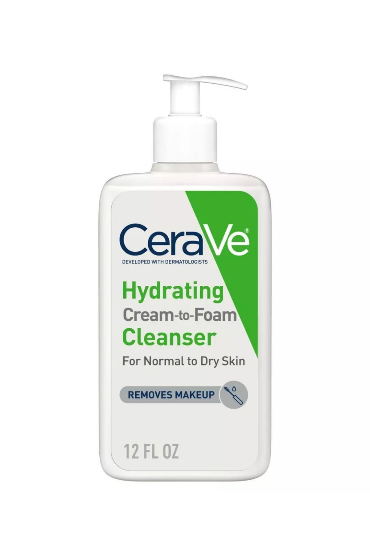 CeraVe Krem Köpüğü Makyaj Temizleyici ve Yüz Yıkama Jeli - Parfümsüz 355ml  (İthal)