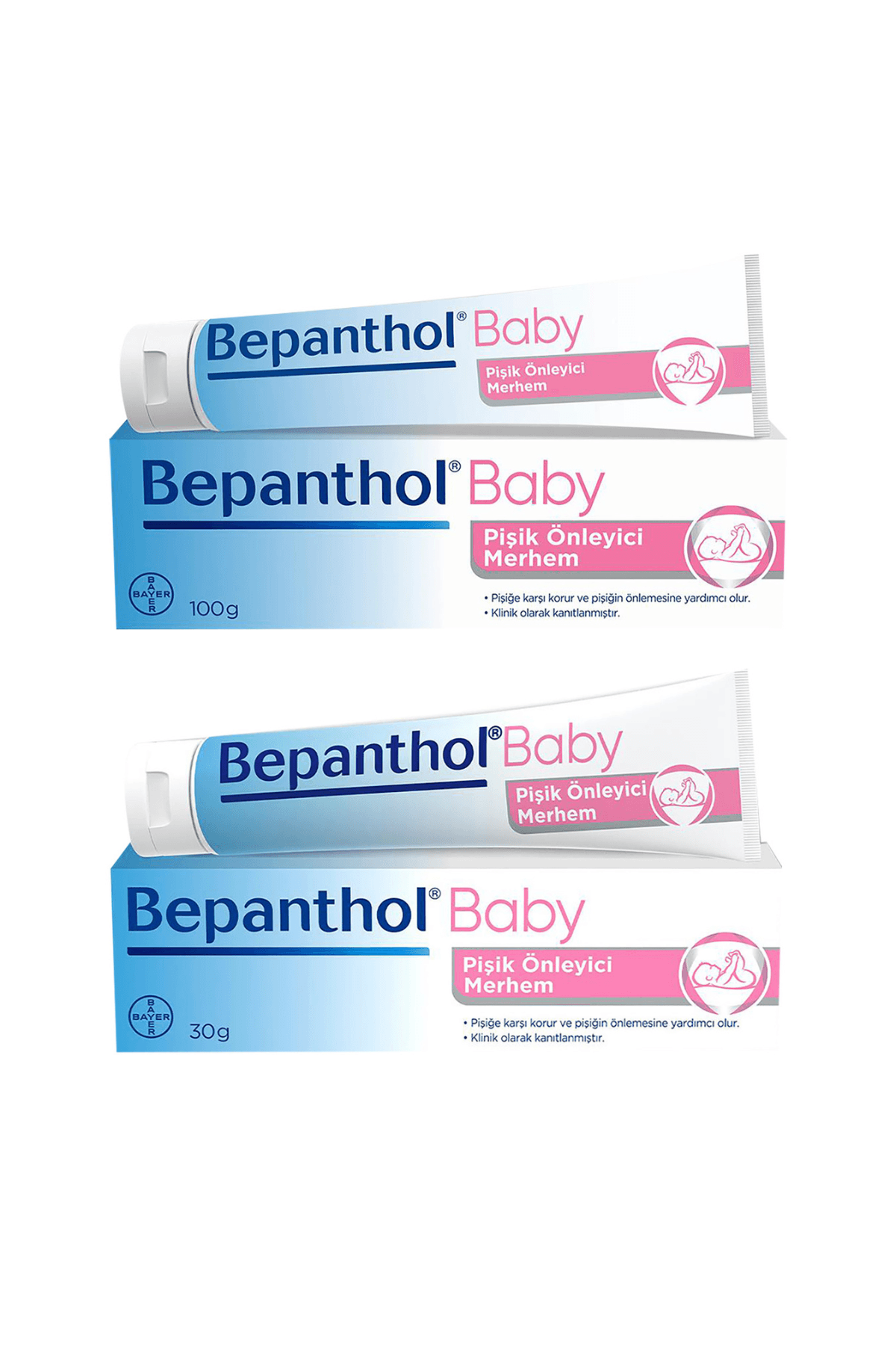 Bepanthol Baby Pişik Önleyici Merhem 30 Gr + 100 Gr Set