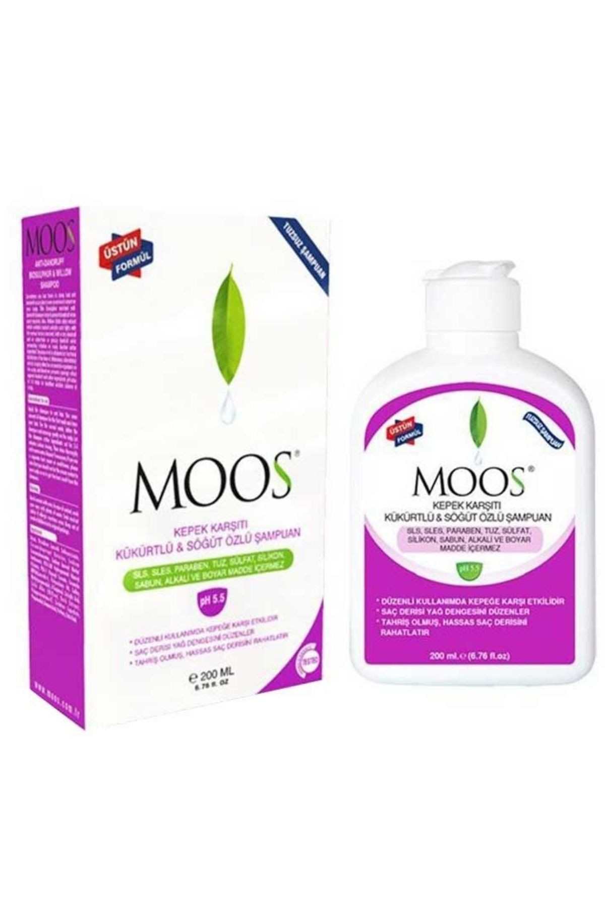 Moos Kepeğe Karşı Kükürtlü Şampuan 200 ML