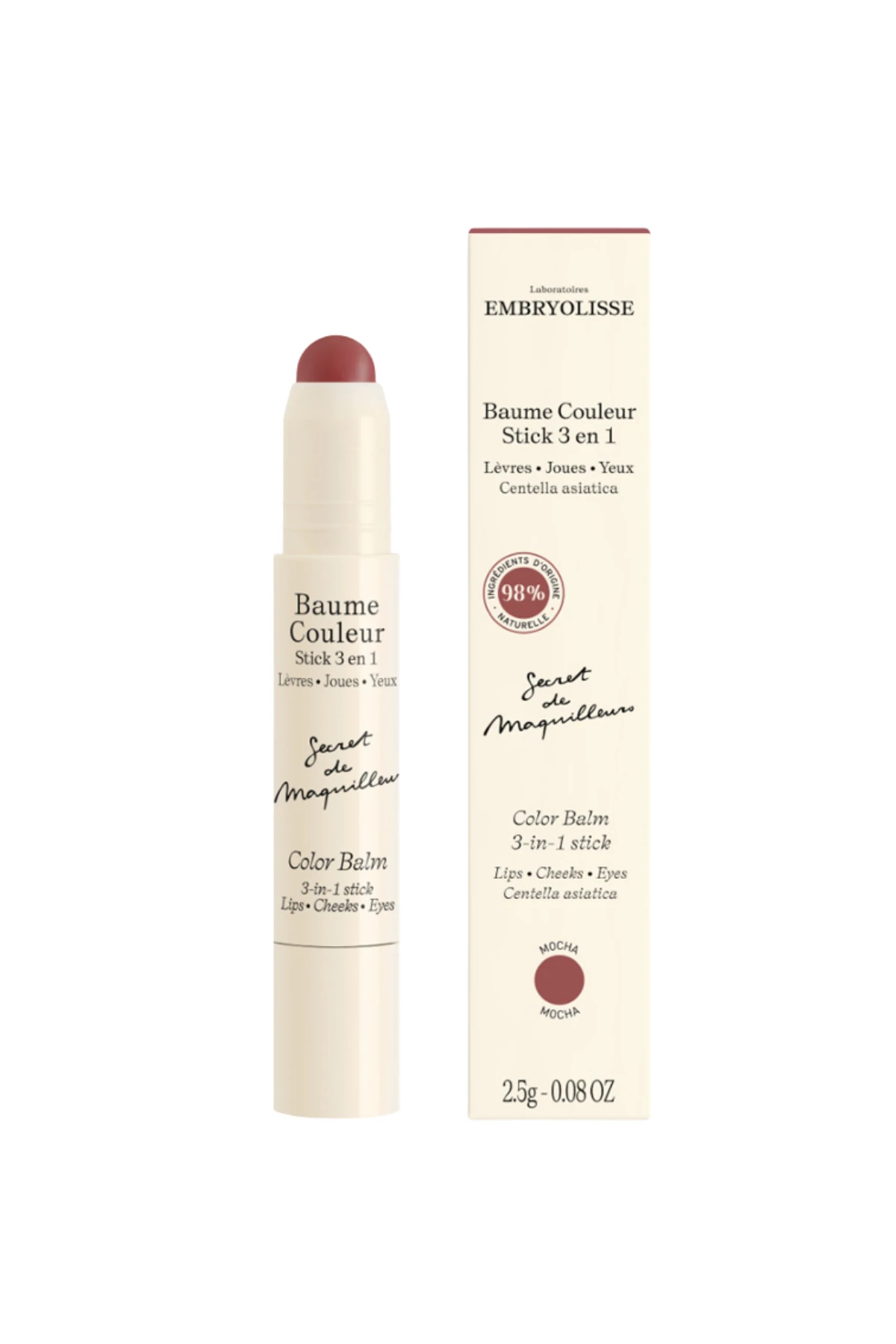 Embryolisse Secret de Maquilleurs Baume Couleur Stick (MOCHA) 2.5 gr