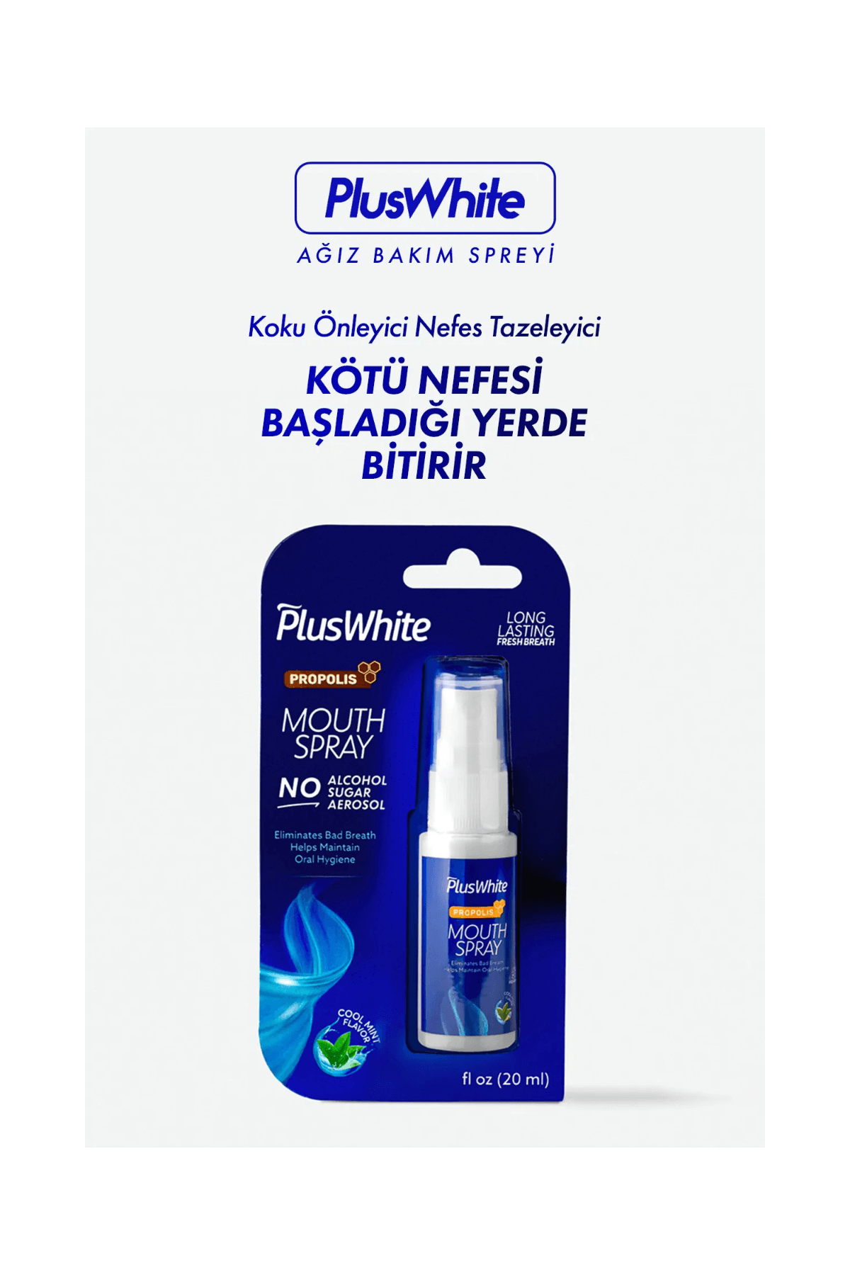 Plus White Propolis Mouth Sprey- Ağız Spreyi 20ml