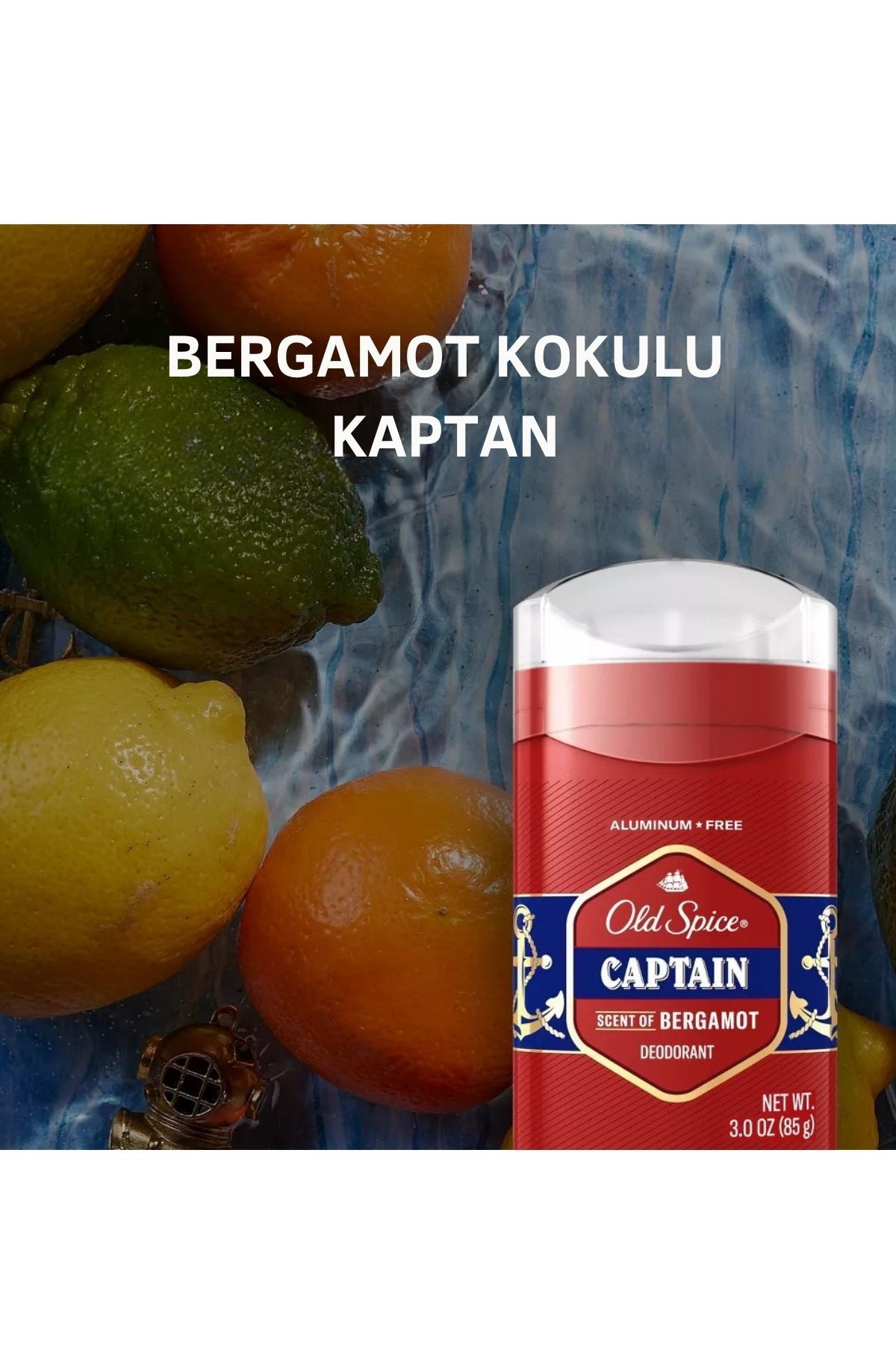 Old Spice Captaın (Bergamot Kokusu) Erkek Deodorant 85gr