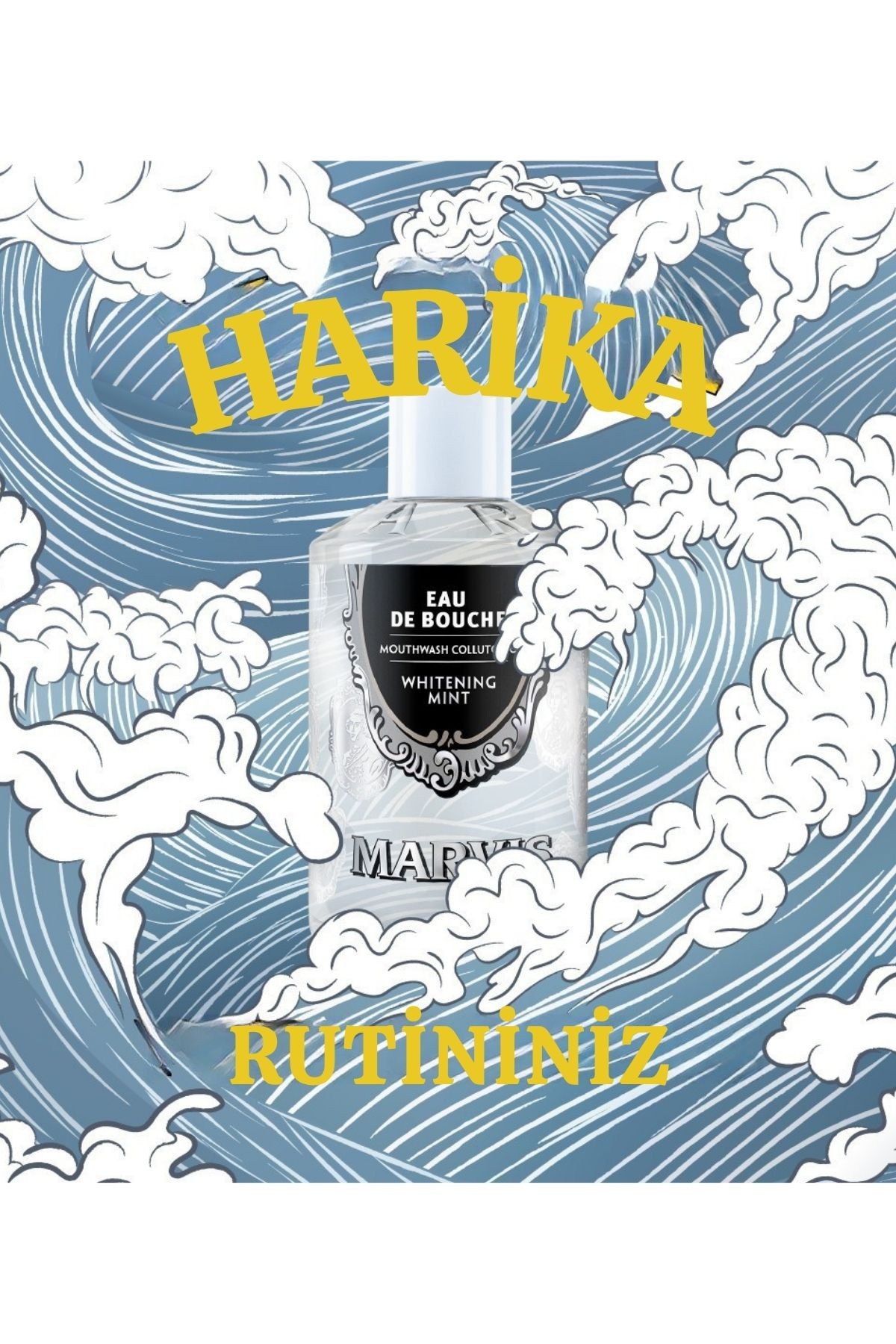 Marvis Whitening Mint Ağız Bakım Suyu 400 ML