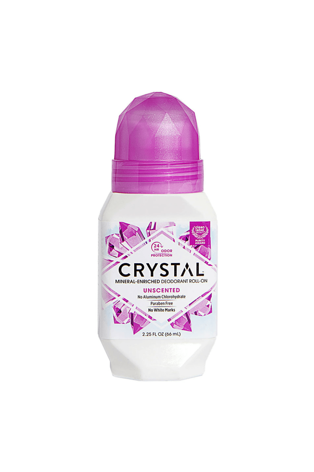 CRYSTAL Mineral (Aleminyum Yok) Hipoalerjenik Parfüm İçermeyen Deodorant Roll-On 66ml