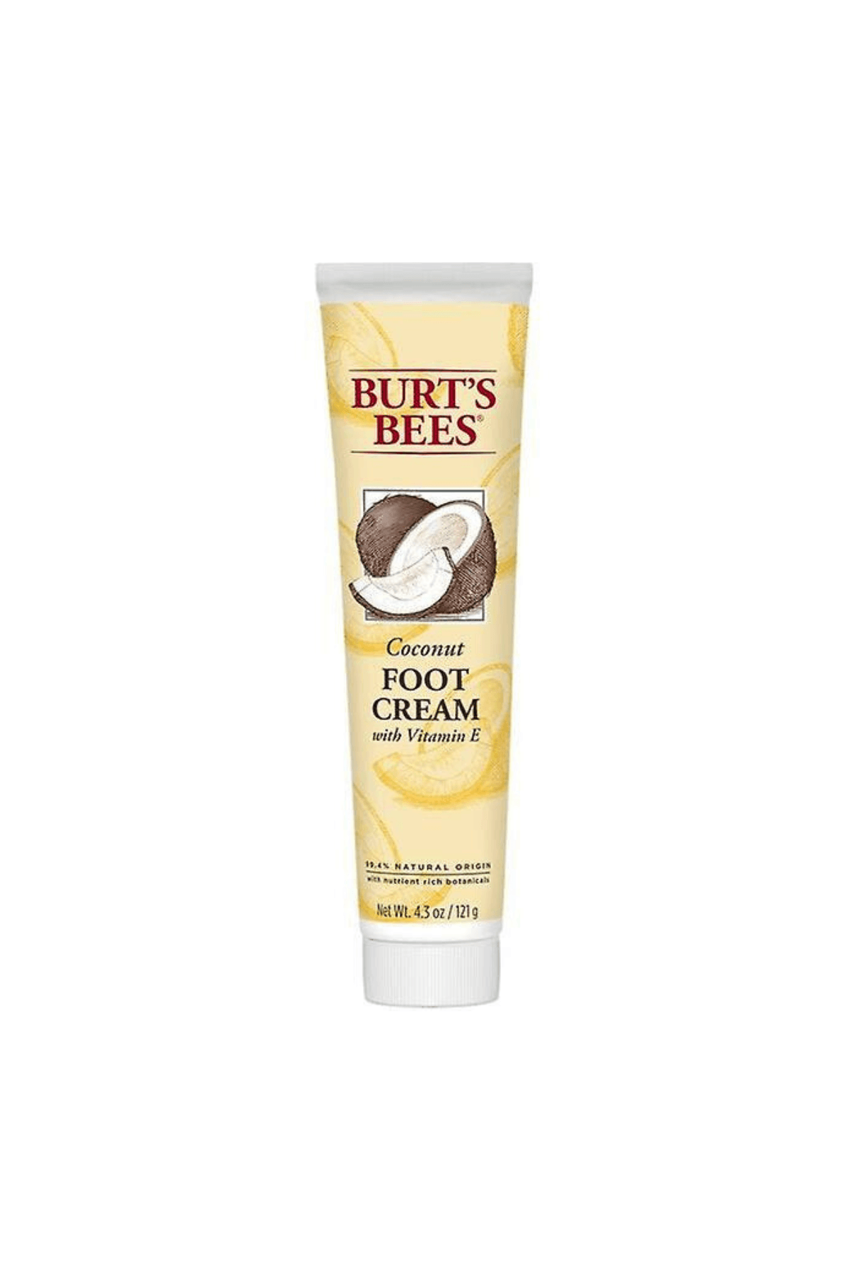 Burt's Bees Coconut Foot Cream,(Hindistan Cevizi) E Vitaminli Nemlendirici Ayak Kremi  4.34 Oz 121.9gr