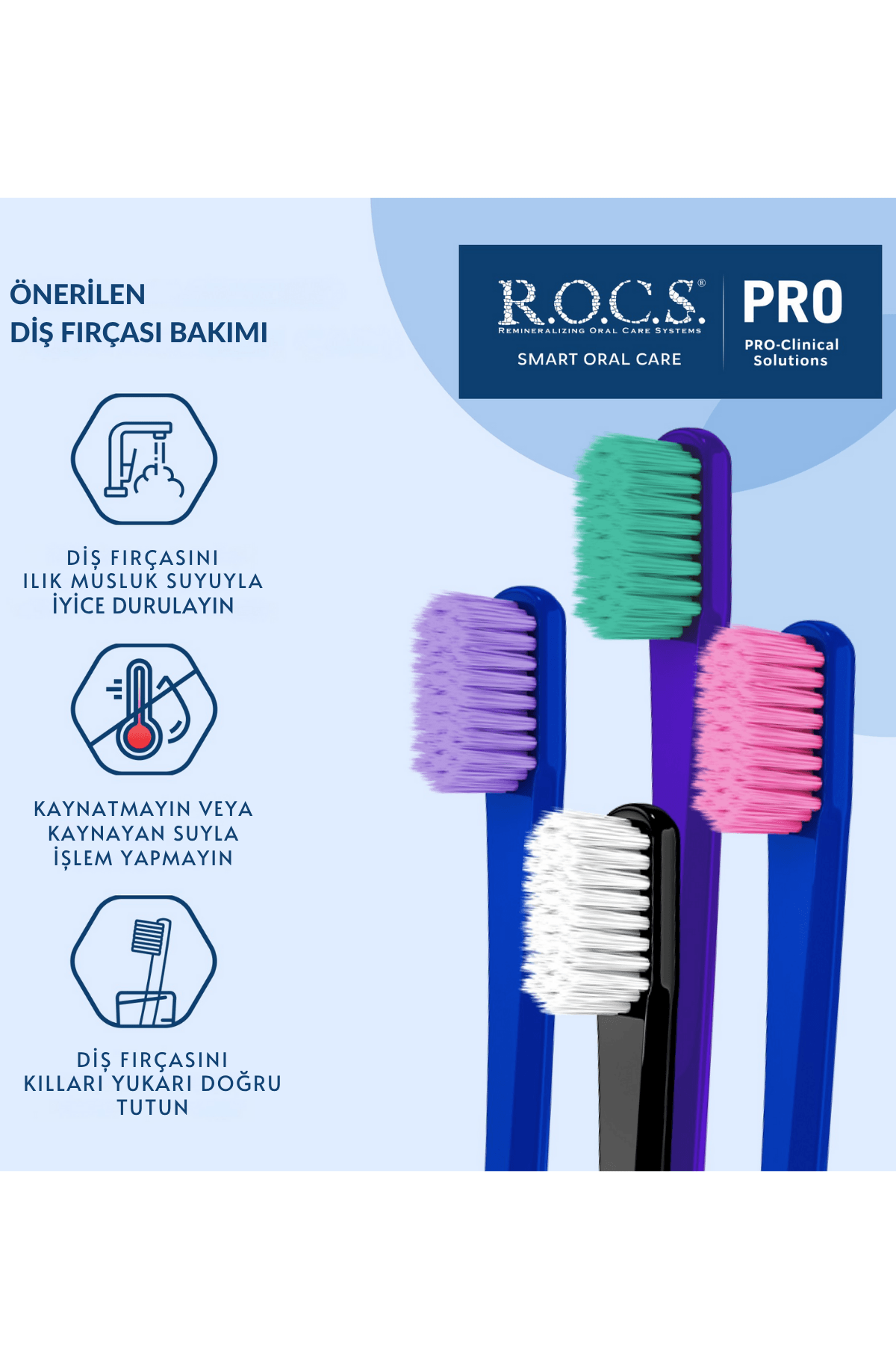 Rocs Pro Sensitive 5940 Diş Fırçası (1 Adet)