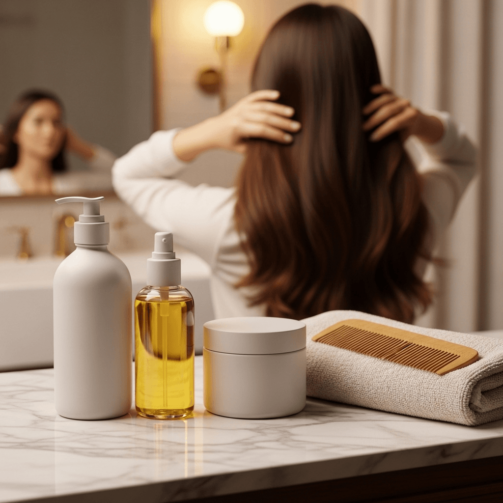 Yıpranmış Saçlara Doğal Çözüm: Keratin ve Argan Yağının Gücü