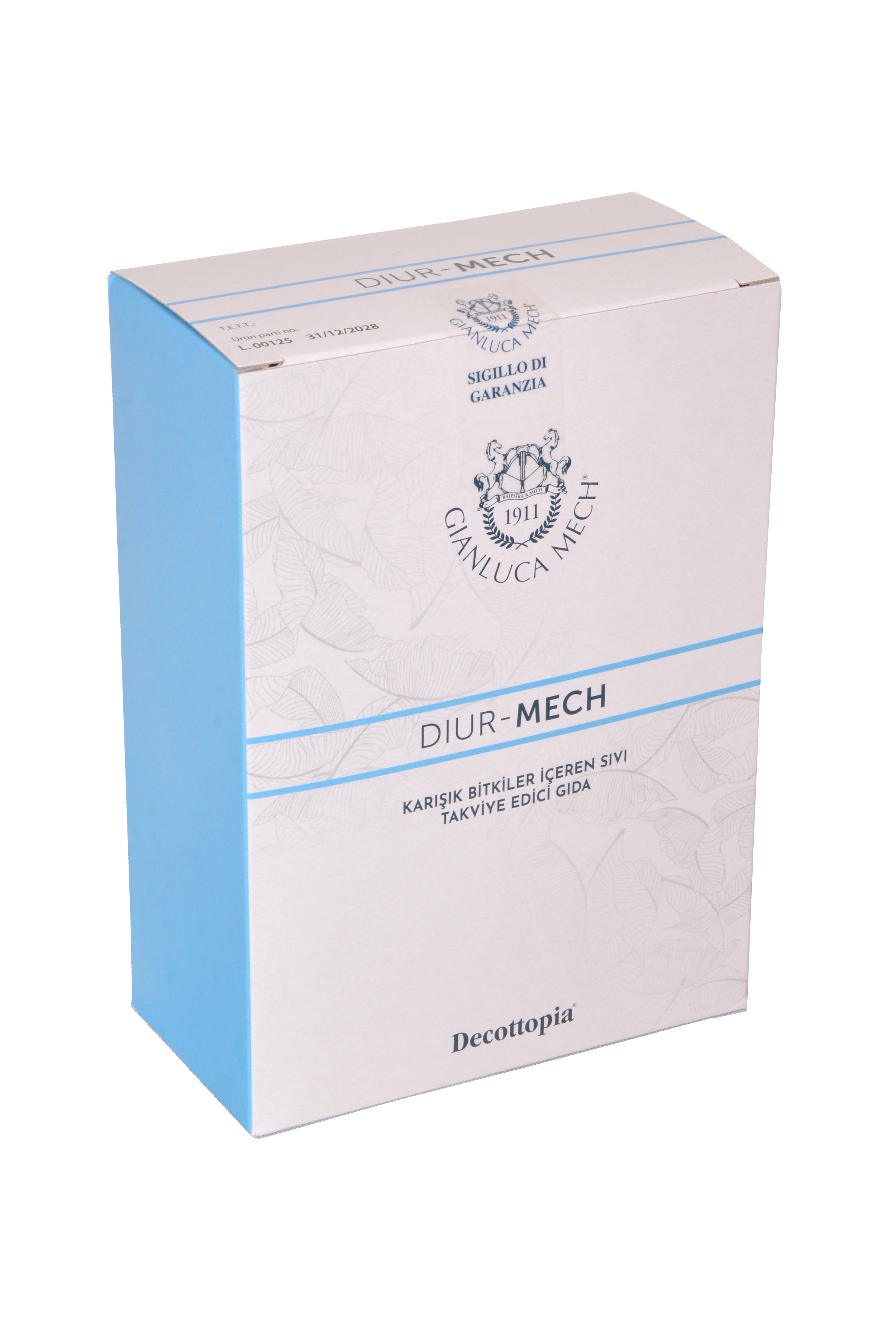 Decottopia DIUR MECH Gıda Takviyesi (16*30ml) Şase 480ml