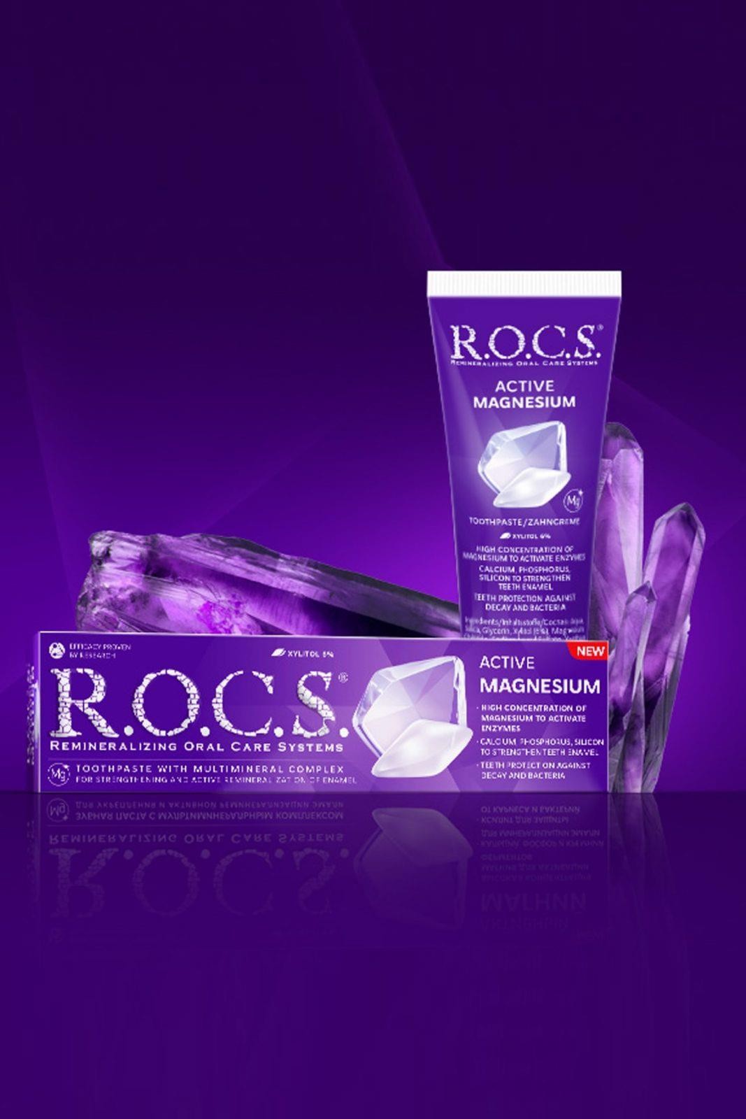 ROCS Aktif Magnezyum Diş Macunu 75 ml