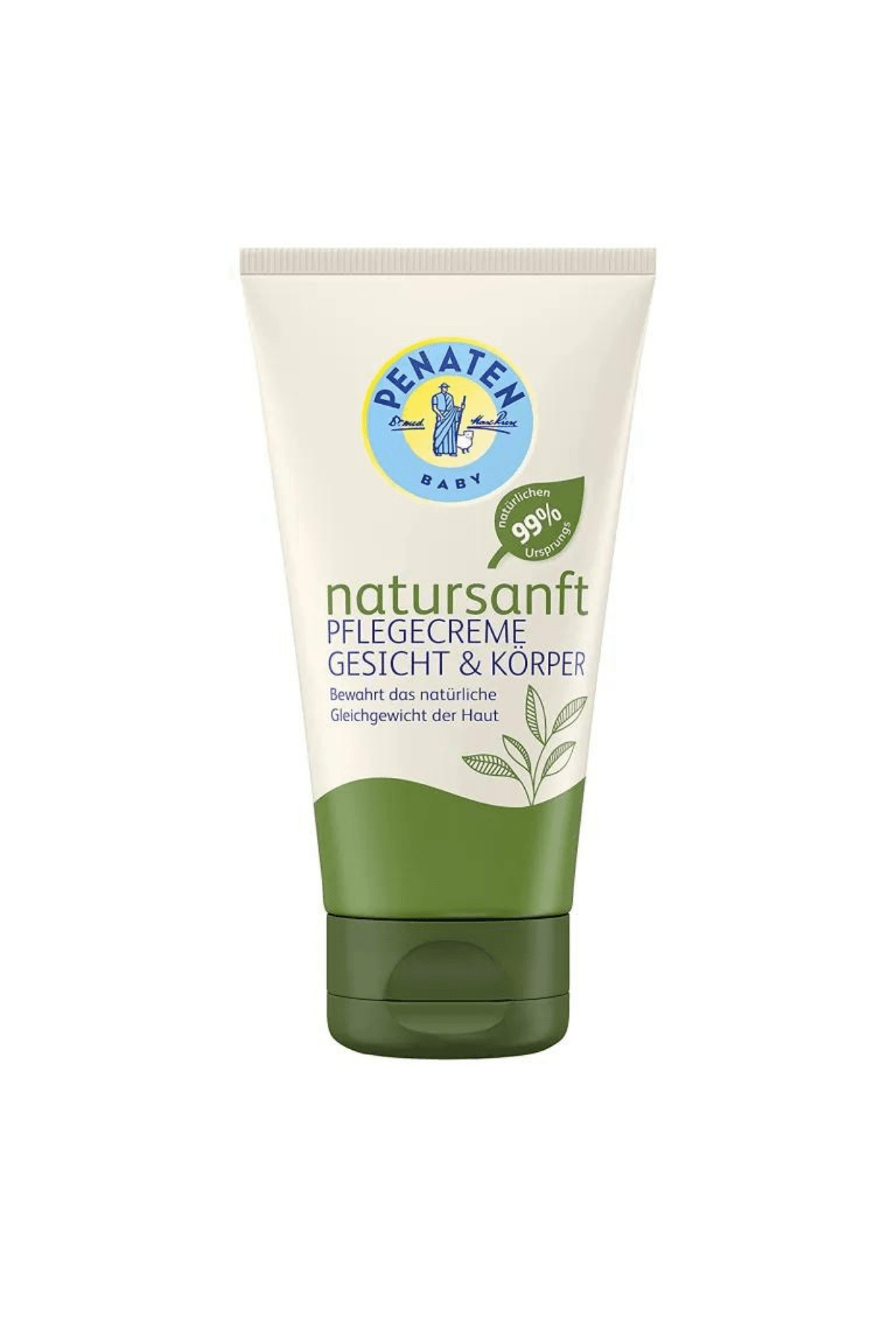 Penaten Natursanft Pelegecreme Gesıcht&Körper (%99 Doğal, Organik Aloe Vera ve Karite Yağı) yüz ve vücut bakım kremi 75ml