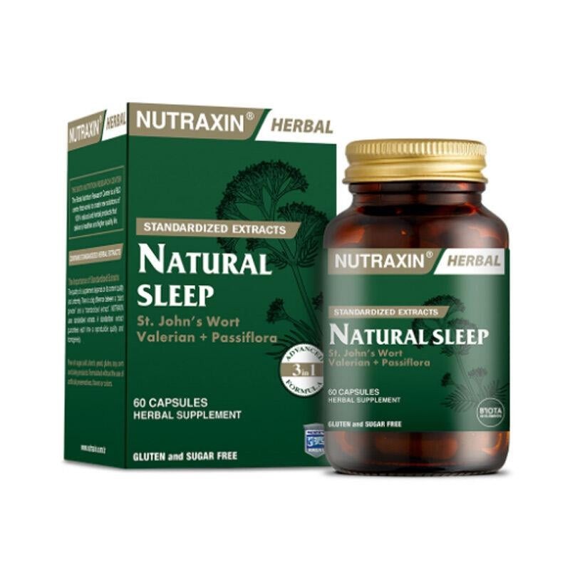 Nutraxin Herbal Natural Sleep (Vegan) 60 Kapsül
