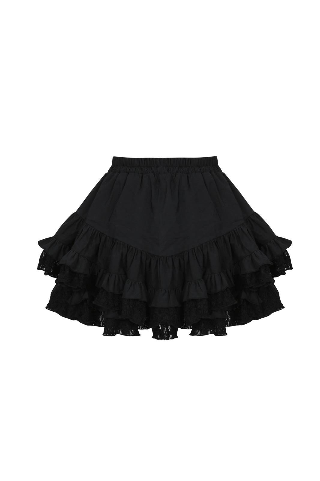 Isla Bonita Skirt Black