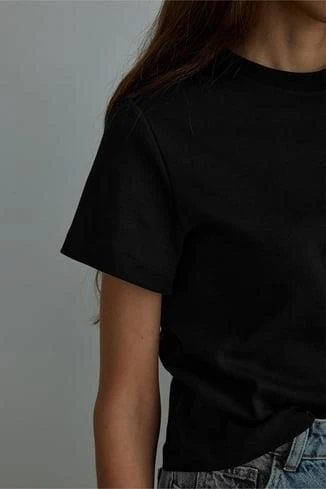 Siyah Comfy Basic Tişört