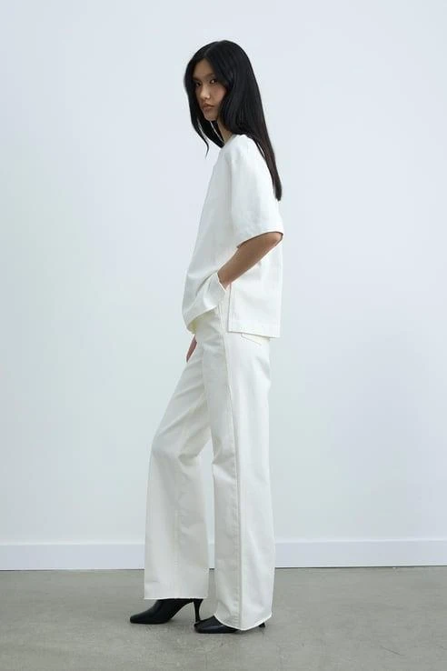 Ekru Nox Oversize Tişört