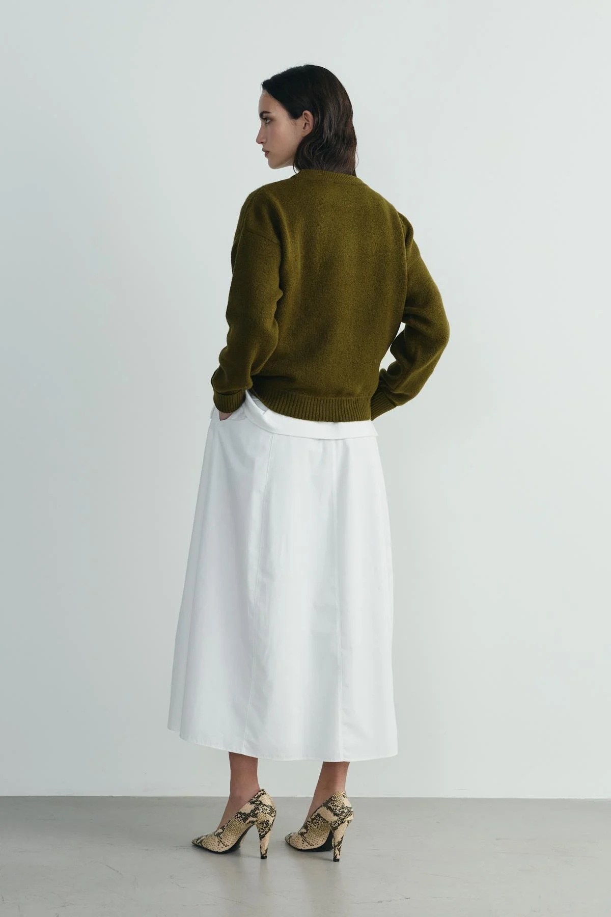 Haki Bella Oversize Kazak