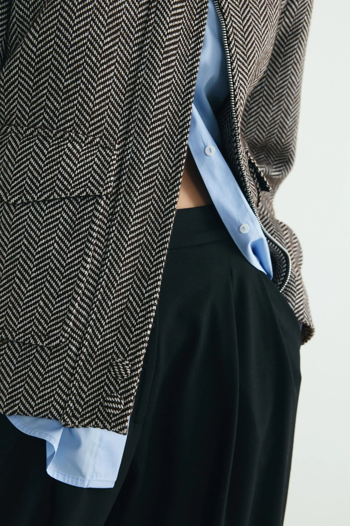 Acı Kahve Alder Kaşe Bomber Ceket