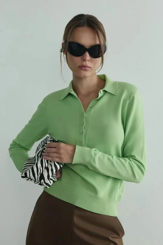 Carter Polo Yaka Triko Kazak