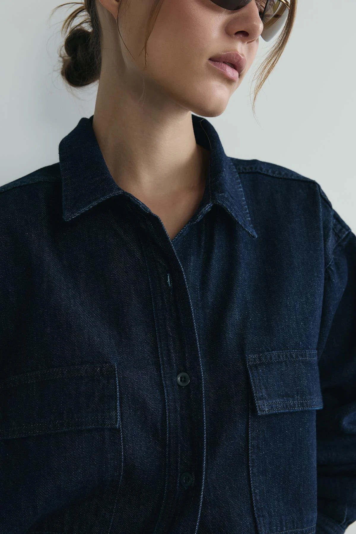 88 Oversize Denim Gömlek