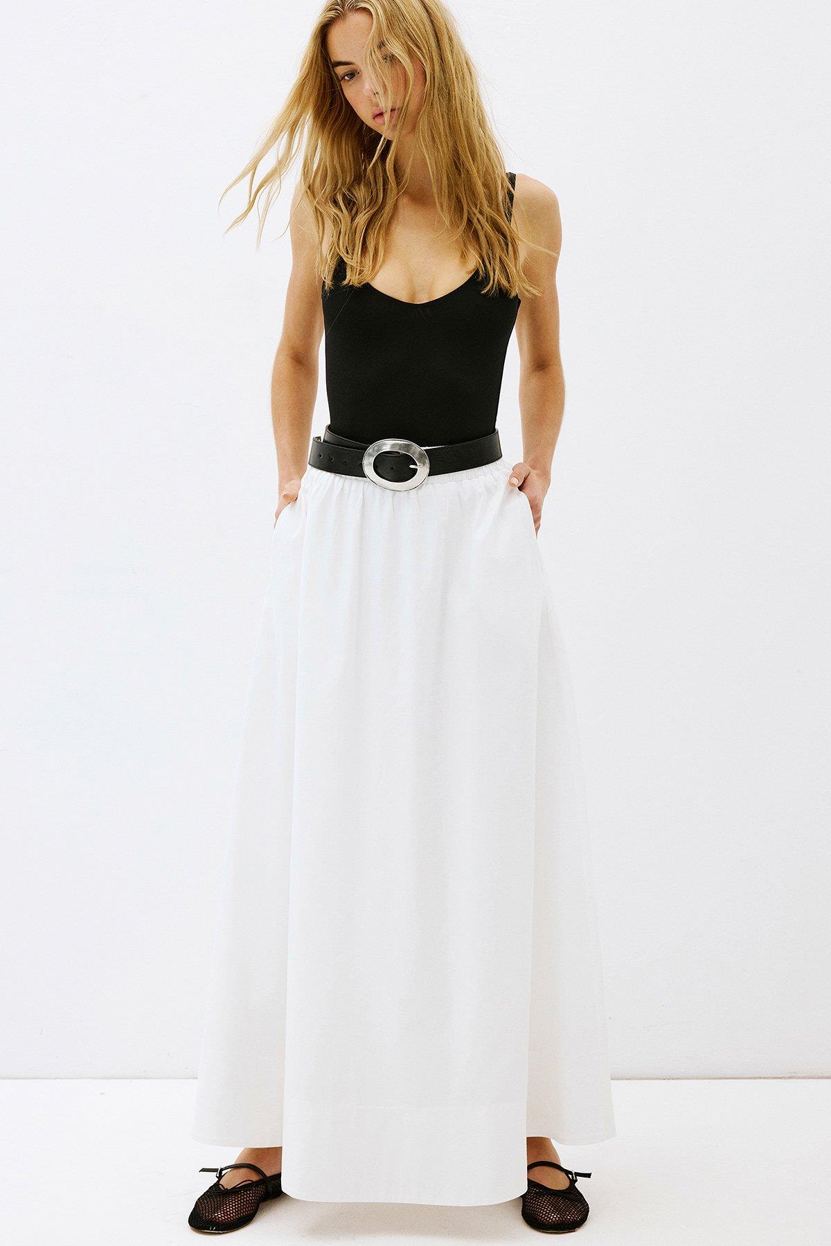 Antik tokalı deri kemer siyah